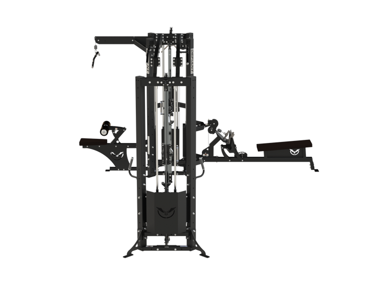 Defiant Strength MS-5 multi-station gym system with multiple workout stations