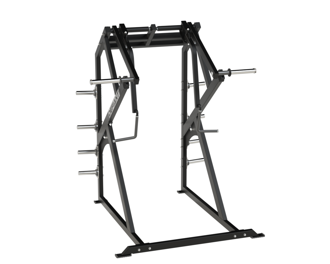 Defiant Strength Plate Loaded Ground Base Jammer with dual ISO movement arms.