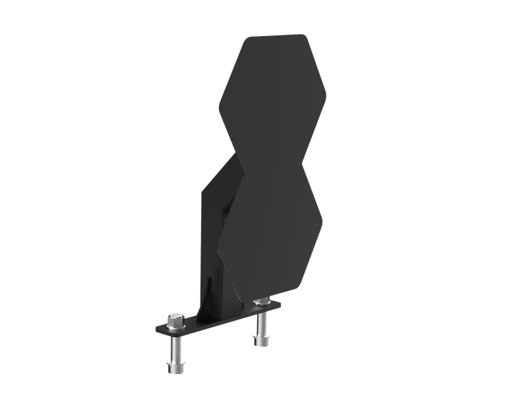 Defiant Strength wall ball target attachment for compatible power rack systems.