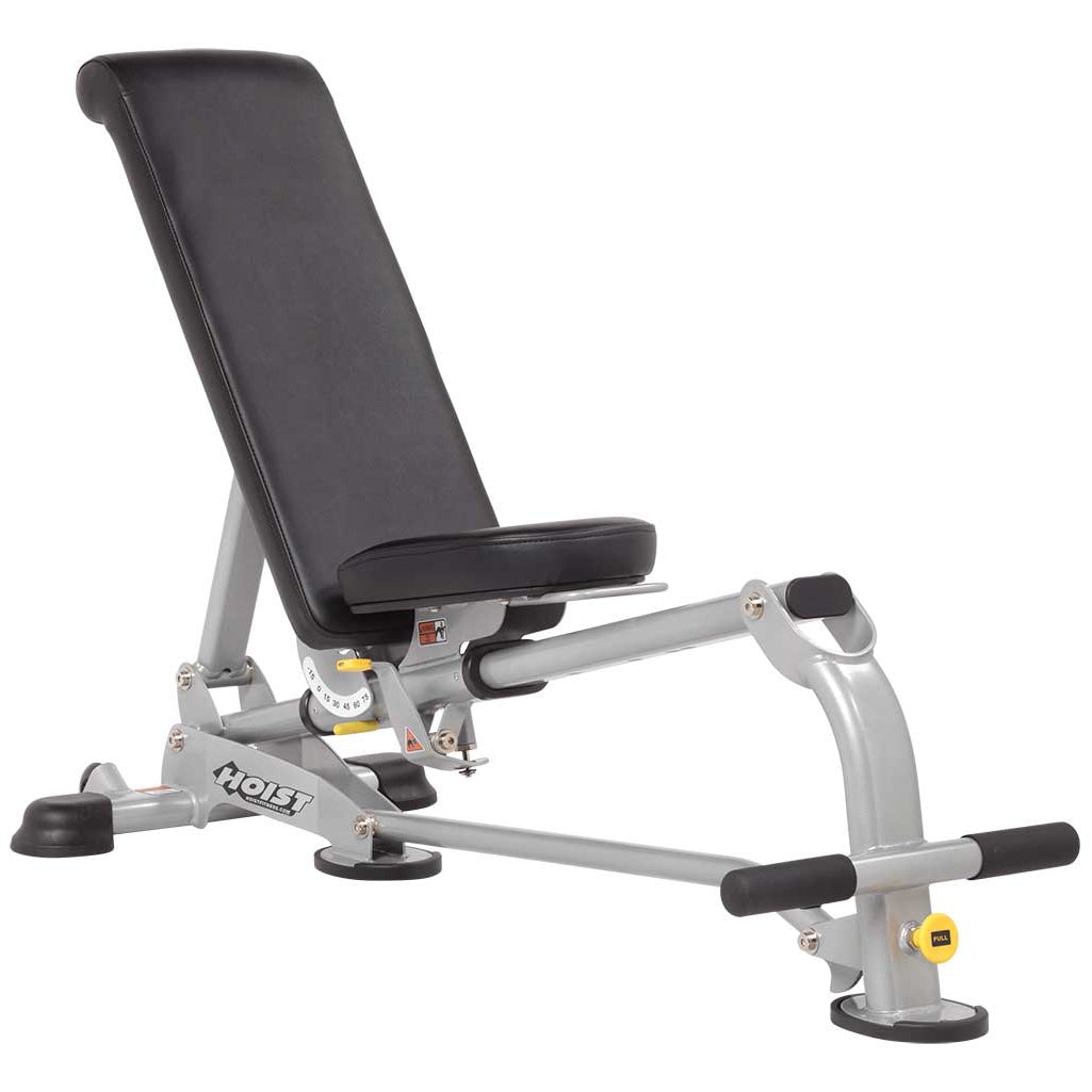 7 position folding FID bench full incline position for upper body strength training and workout versatility