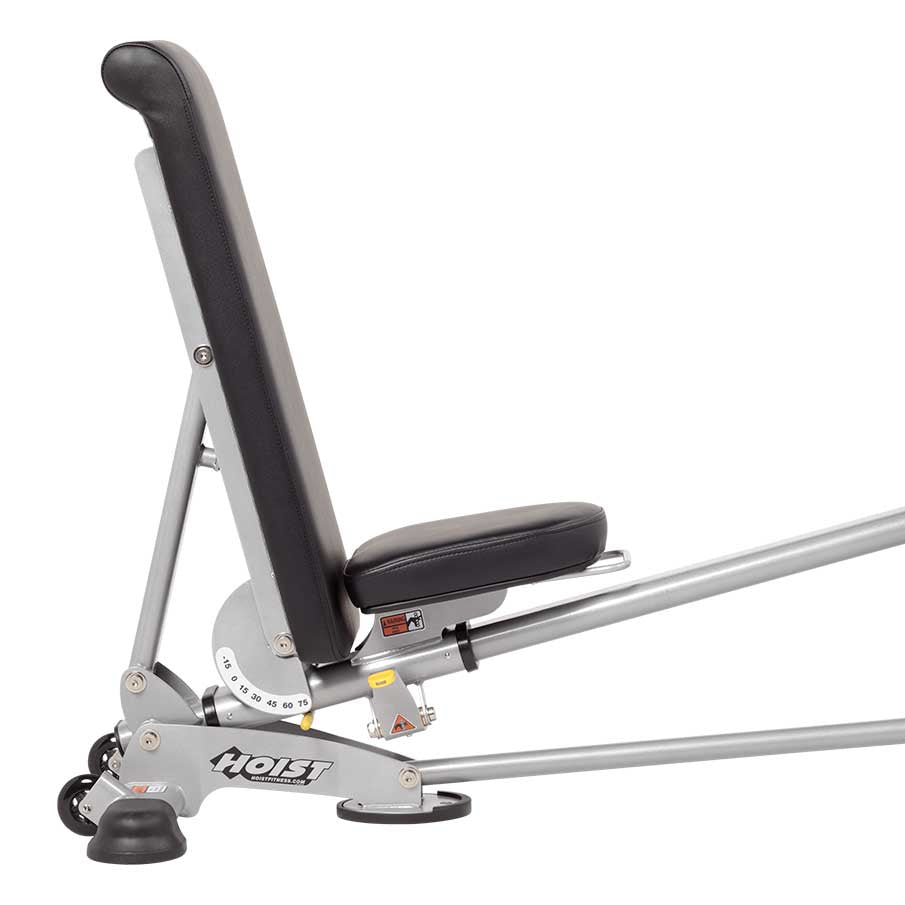 7 position folding FID bench incline setup for upper body strength training and dumbbell exercises