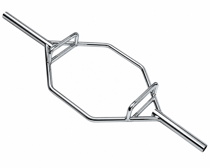 Olympic Hex Trap Bar with Dual Hi/Lo Handles - 750LB Capacity (Chrome)
