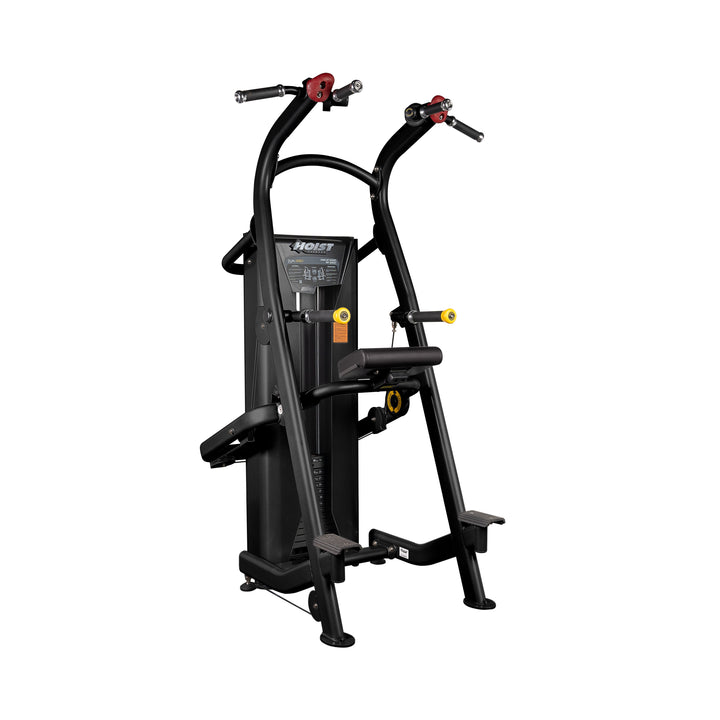 HOIST chin and dip assist machine for assisted pull-ups and dips in commercial or home gym
