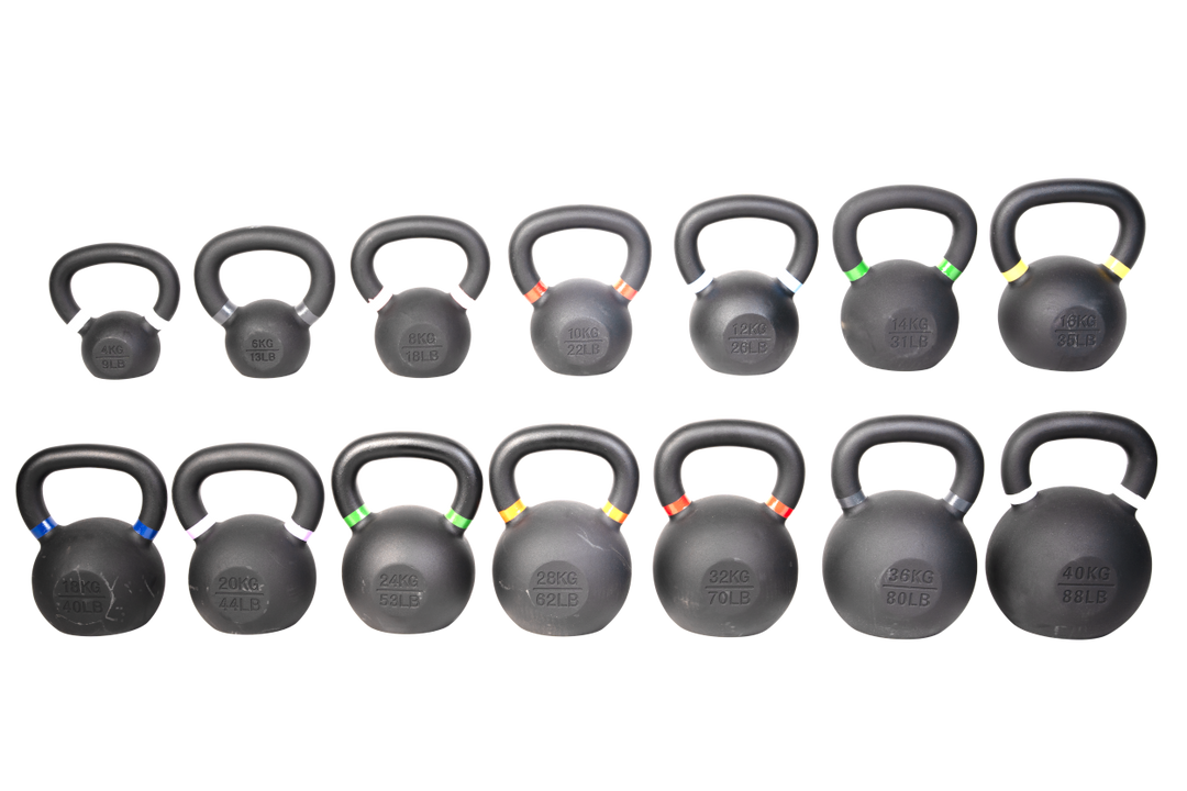 commercial-grade HOIST kettlebell collection for conditioning, resistance training, and athletic performance exercises