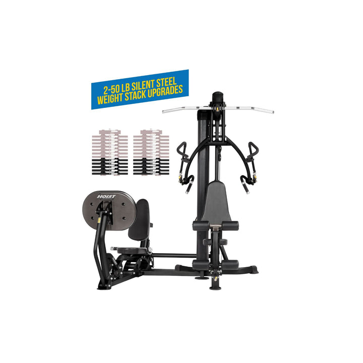 HOIST Mi1 home gym complete system with attachments for versatile full body strength training workouts