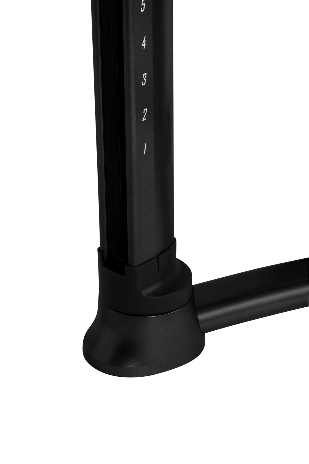 HOIST Mi6 functional trainer base frame detail showing stable construction for safe home gym workouts