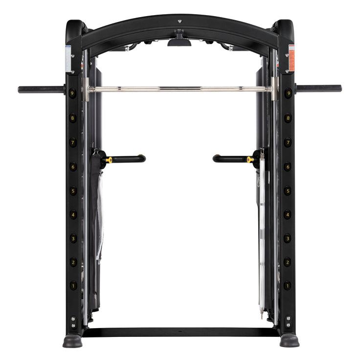 HOIST Mi7Smith functional training system front rack with guided bar for safe and controlled lifting exercises