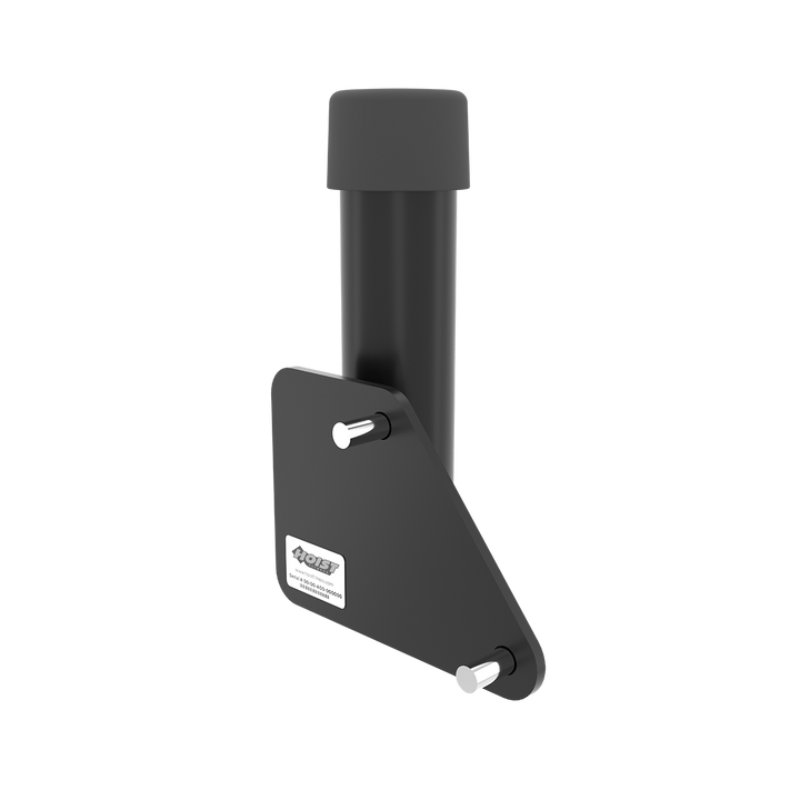 compact HOIST vertical Olympic bar holder for secure and space-saving barbell organization