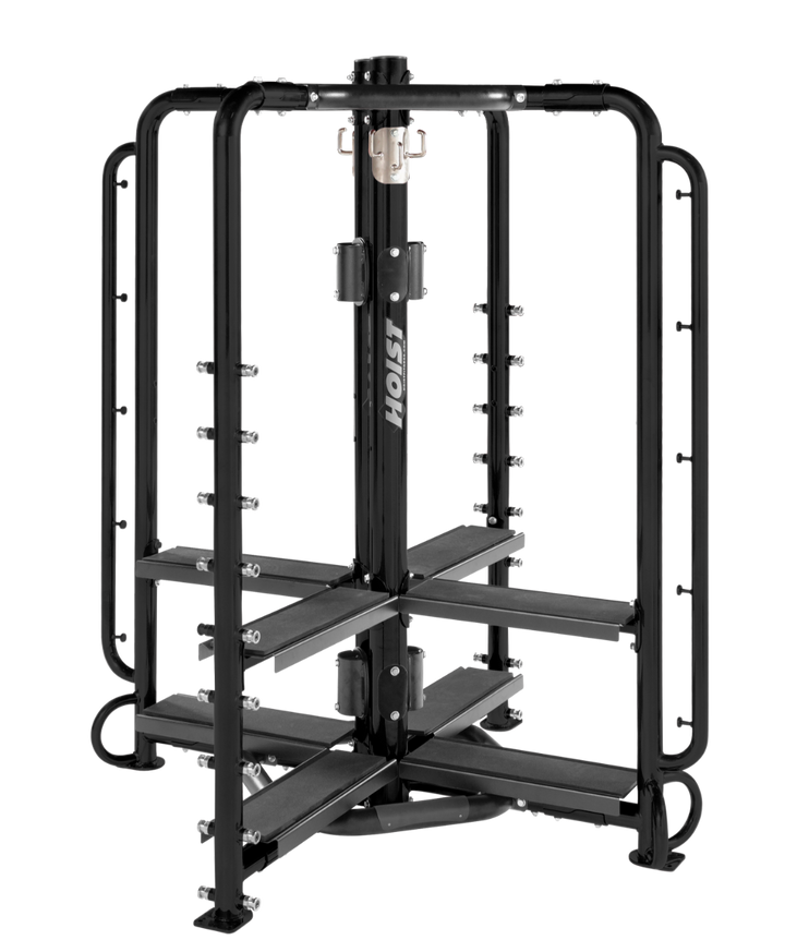 Hoist Motion Cage Studio Package 1 compact functional training system with multi-user workout stations and modular fitness layout