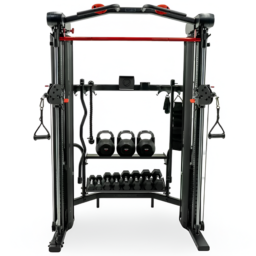 INSPIRE SF5 Smith-Functional Trainer with Adjustable Storage Rack