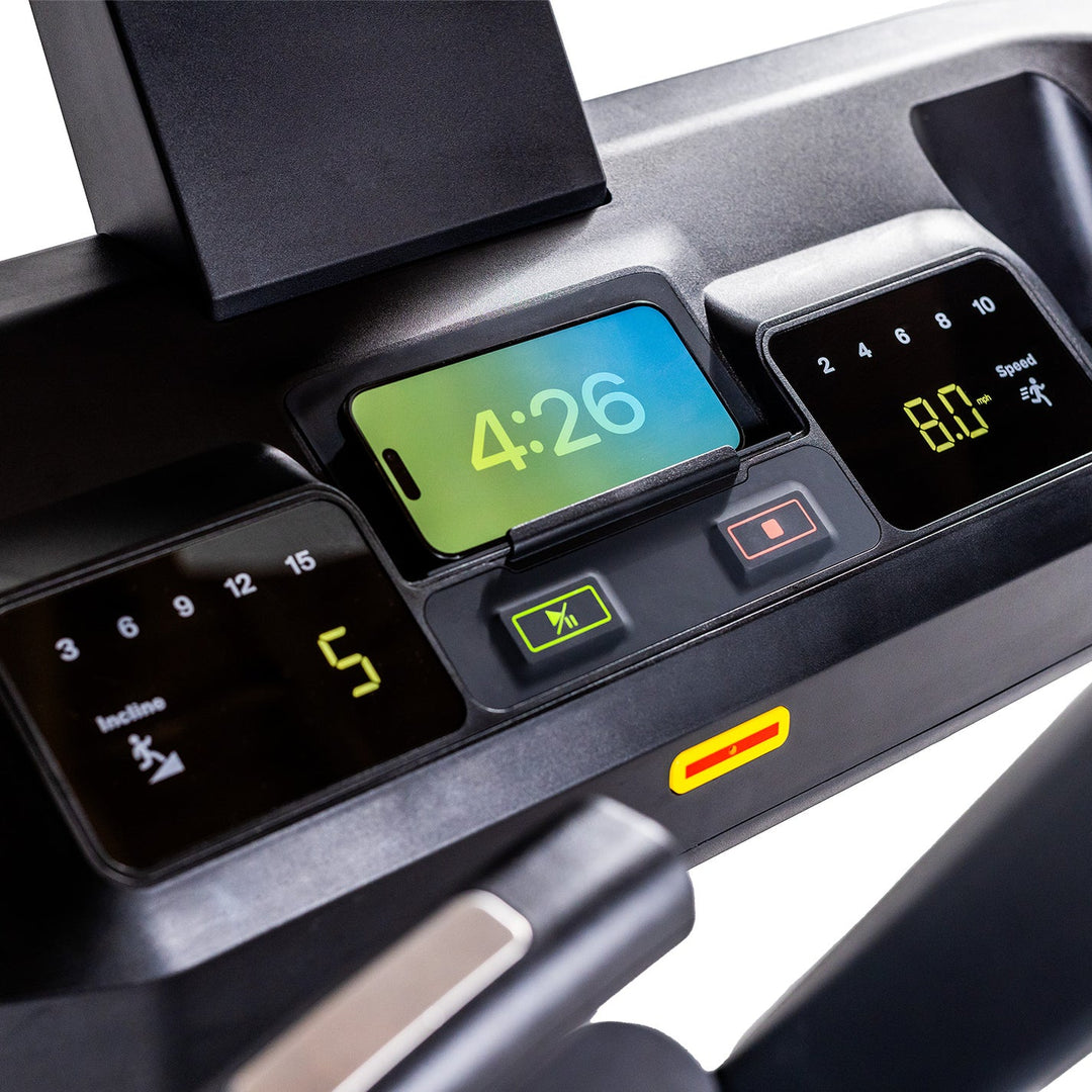 Inspire Series T7S Treadmill with device charger