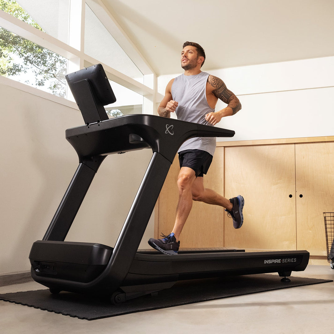 Inspire Series T7S Treadmill with peak performance and peak entertainment