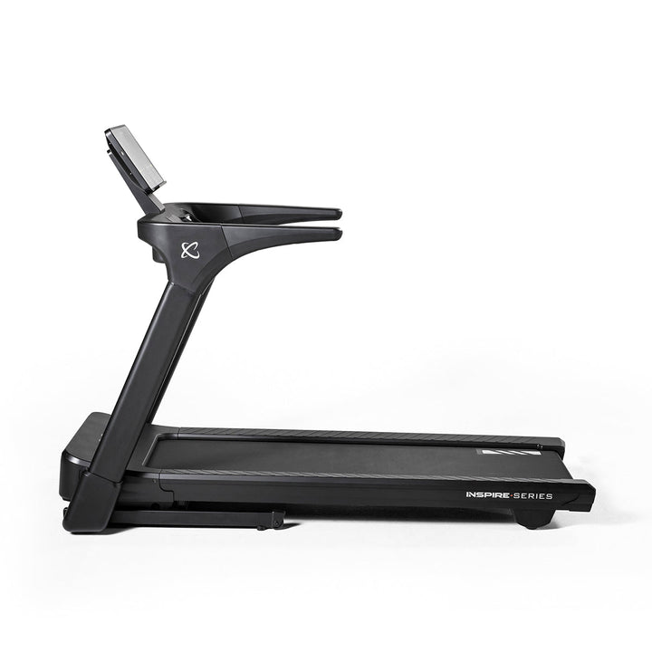 Inspire Series T5 folding treadmill unfolded