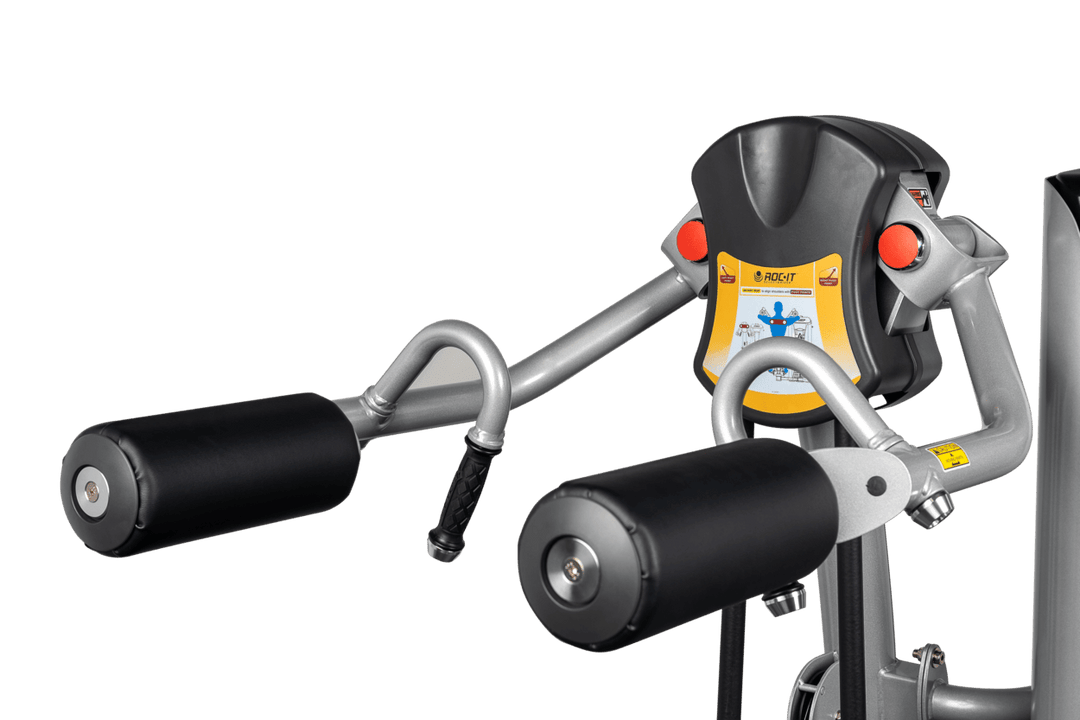 detailed shoulder training handles on Lateral Deltoid machine engineered for controlled upper body movement