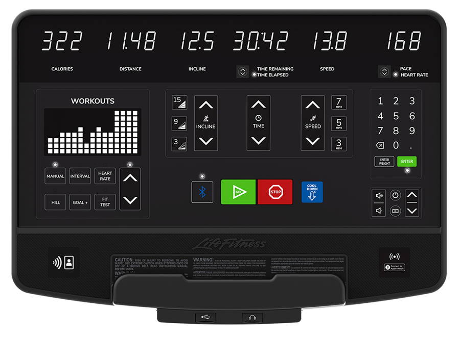 Life Fitness Club Series Plus SL Console
