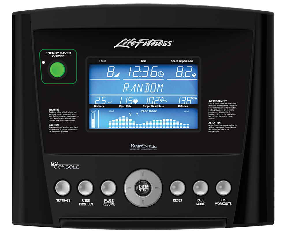 Life Fitness Go Console