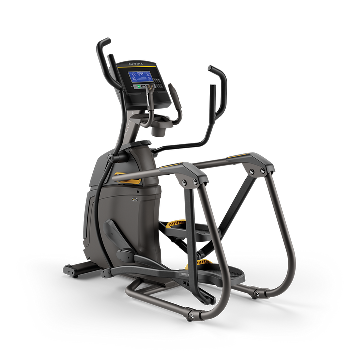 Matrix A50 Ascent Trainer with XR LED console, adjustable incline motion, and durable frame for home cardio workouts