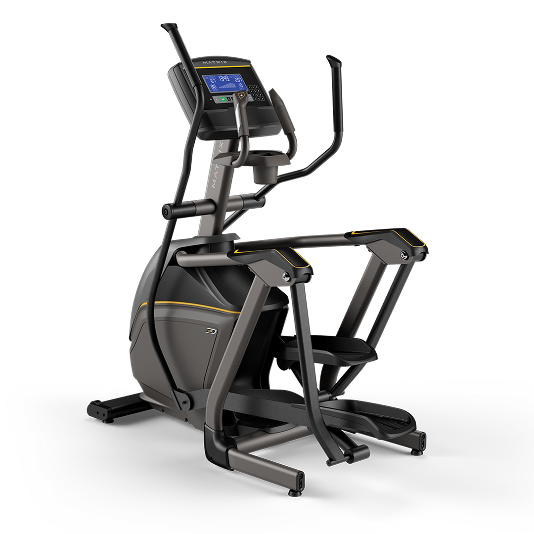Matrix E30 elliptical with XR LED console, smooth stride motion, and space-saving design for home cardio workouts