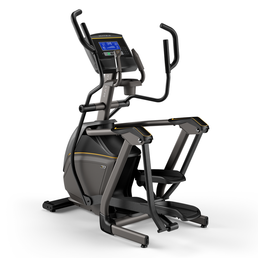 Matrix E50 elliptical with XR LED console, smooth stride motion, and durable frame for home cardio workouts