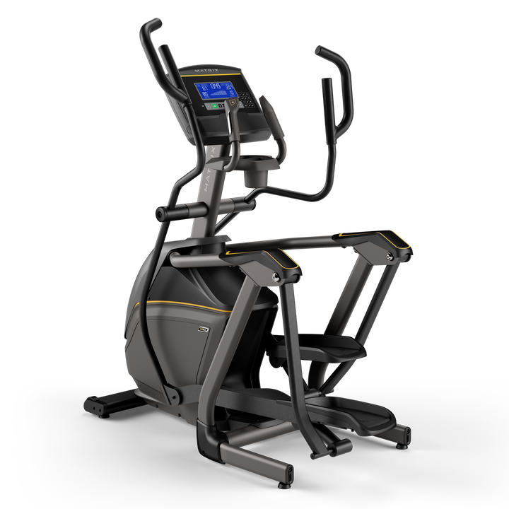Matrix E50 elliptical with XR LED console, smooth stride motion, and durable frame for home cardio workouts