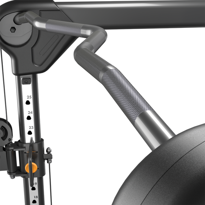 Matrix functional trainer pull up bar showing upper body workout station for pull up and strength training exercises