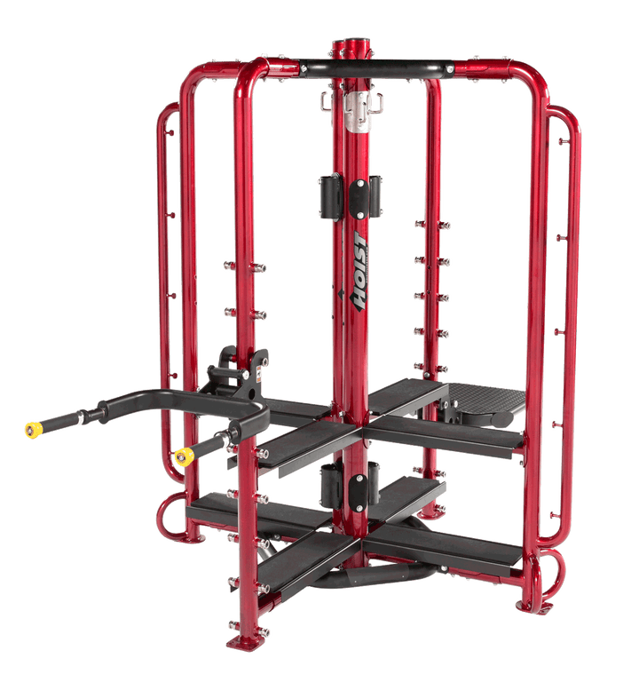 red Motion Cage Studio Package 1 with integrated training stations and modular commercial gym design
