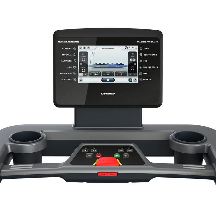 Octane OC100 Treadmill 10" Touchscreen