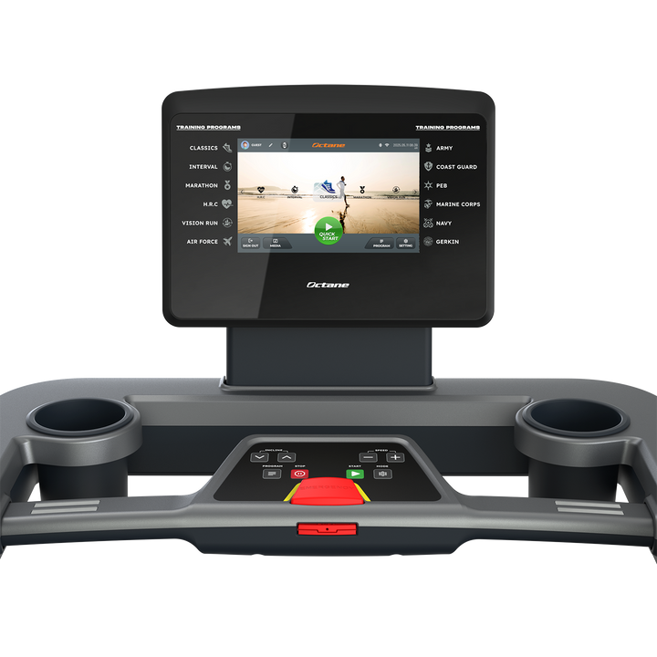 Octane OC100 Treadmill 10" Touchscreen