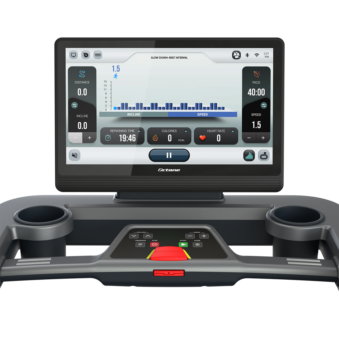 Octane OC220 Treadmill 22" Touchscreen