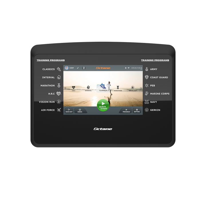Octane OC100 Treadmill 10" Touchscreen