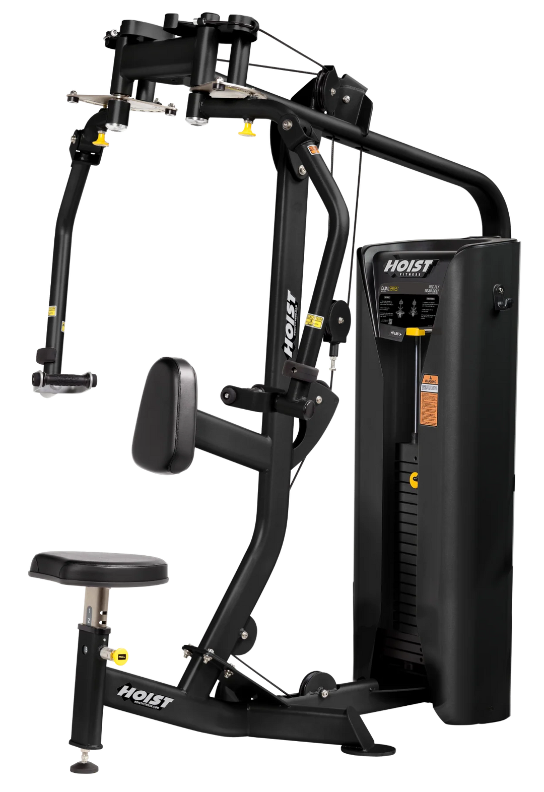 black frame pec fly rear delt machine for commercial gym strength training