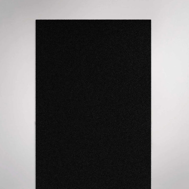 Full surface view of the Centr x HYROX Official Competition Perform Turf in black.