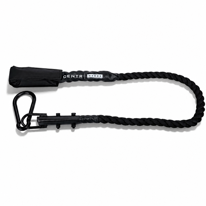 Centr x HYROX Competition Power Rope with loop attachment option for Youngstars training.