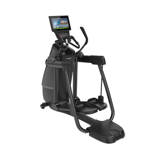Precor AMT 800 Adaptive Motion Trainer equipped with the P84 touchscreen console.