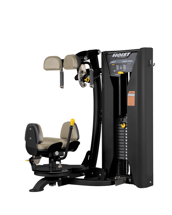 Rotary Torso machine designed for core strengthening, oblique workouts, and commercial fitness training