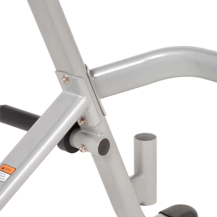 Multi purpose squat rack frame joint close up showing durable construction for heavy strength training use