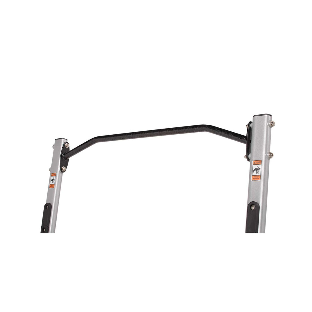 Multi purpose squat rack pull up bar detail for upper body exercises and functional strength training