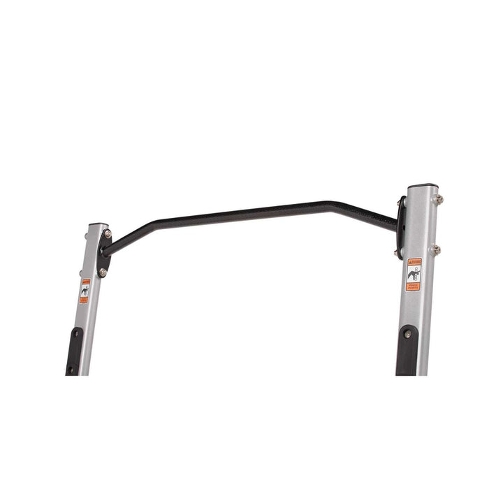 Multi purpose squat rack pull up bar detail for upper body exercises and functional strength training