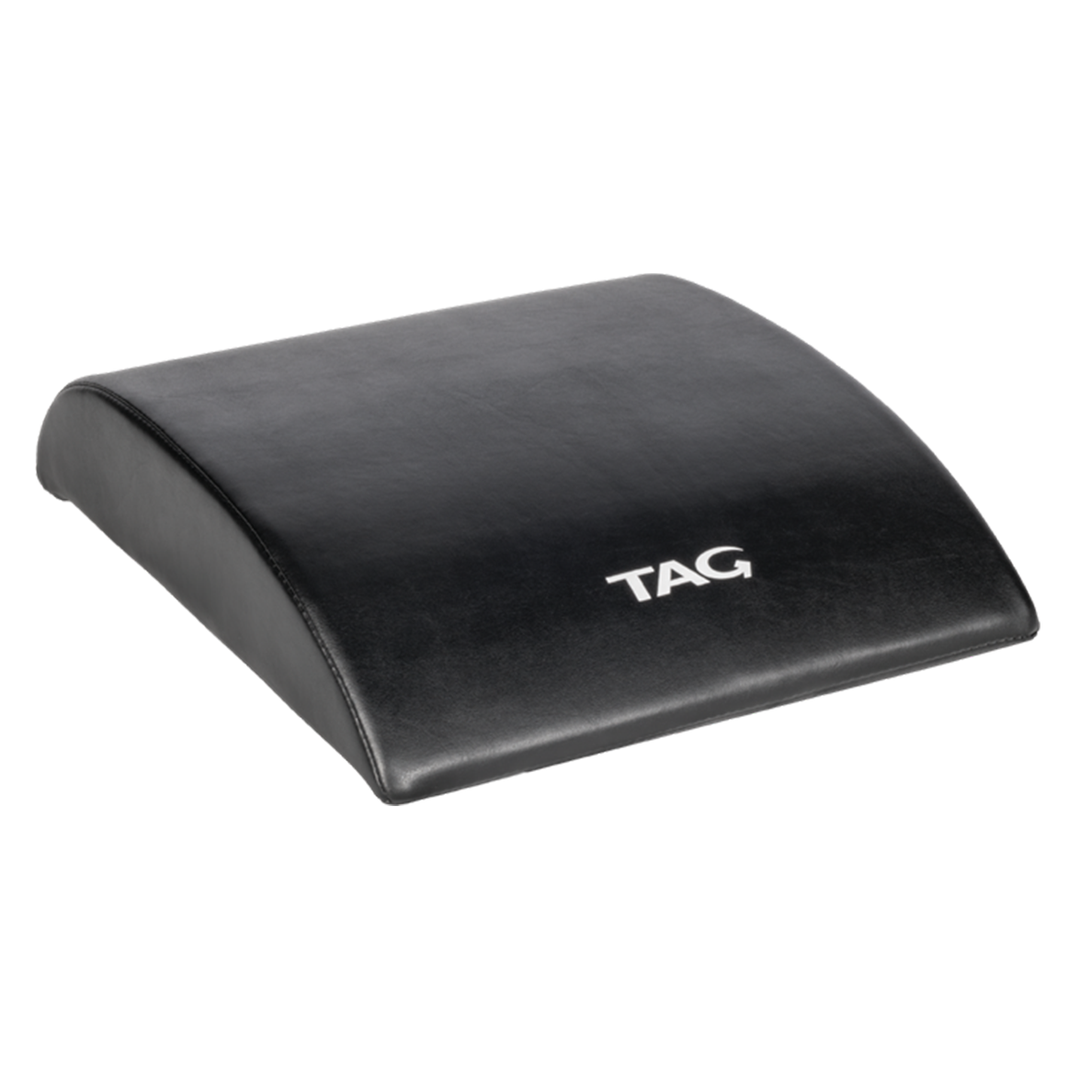 Black TAG Ab Mat with contoured design for core training exercises