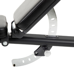 Adjustment mechanism for TKO flat incline decline bench