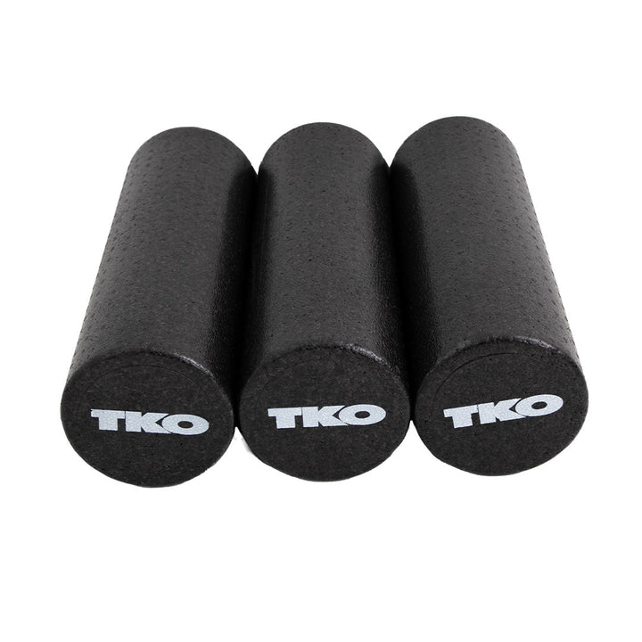 Foam rollers included with accessory storage rack package