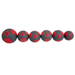 Medicine balls included with TKO accessory storage rack package
