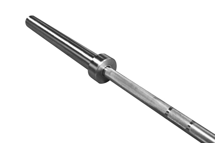 Close-up of power bar sleeve and hard chrome finish