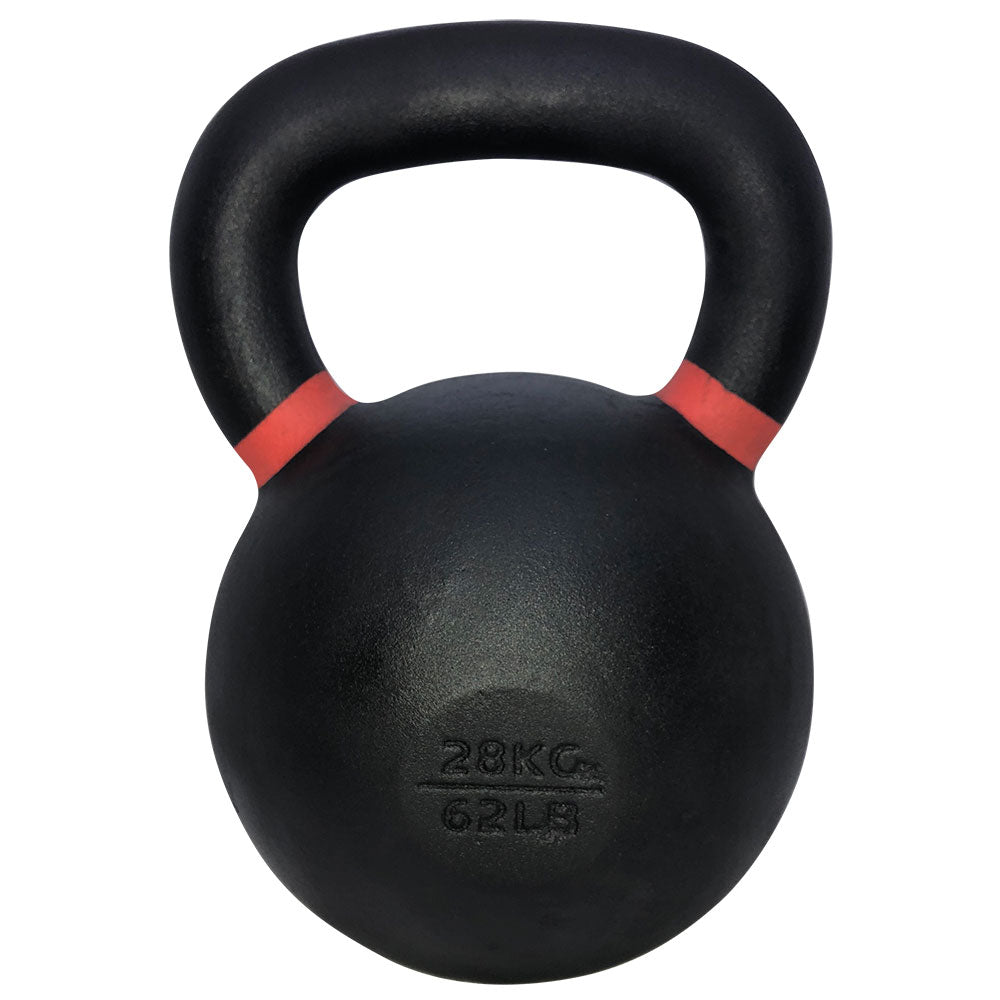 TKO Pro Cast kettlebell with red identification band