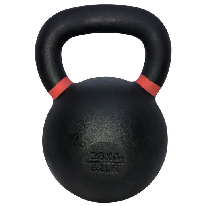 TKO Pro Cast kettlebell with red identification band