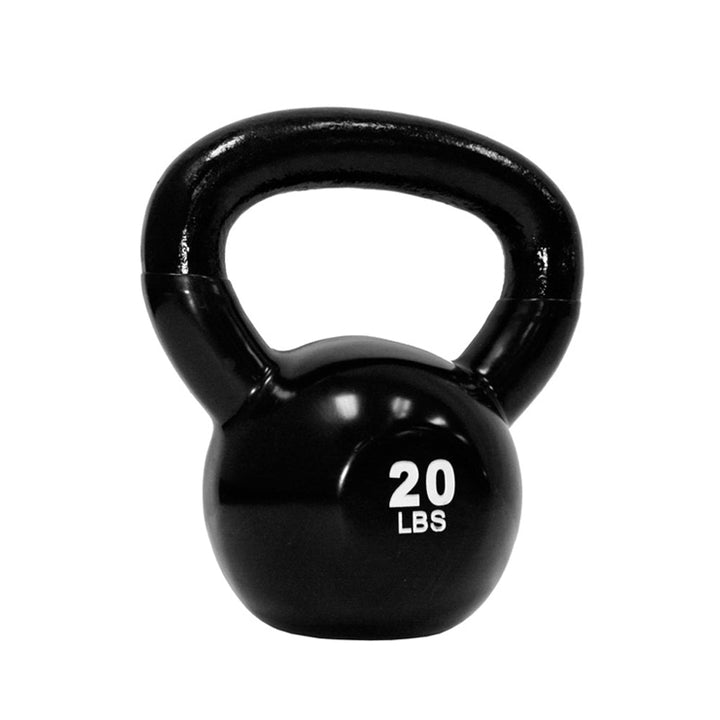 TKO vinyl coated kettlebell in 20 pound weight size