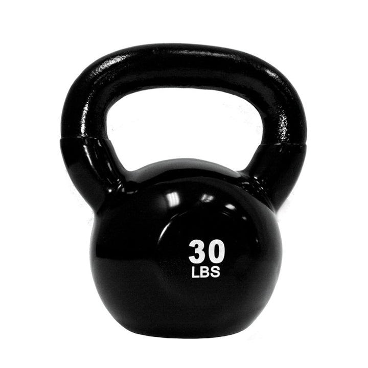 TKO vinyl coated kettlebell in 30 pound weight size