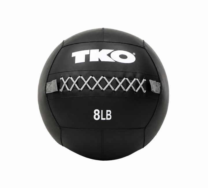 TKO wall ball bundle featuring 16 lb, 18 lb, and 20 lb balls
