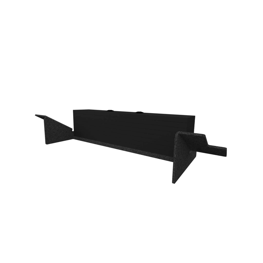 Torque USA X-CREATE 4 ft counterbalance attachment in Black with counterweight support and side mounting brackets.