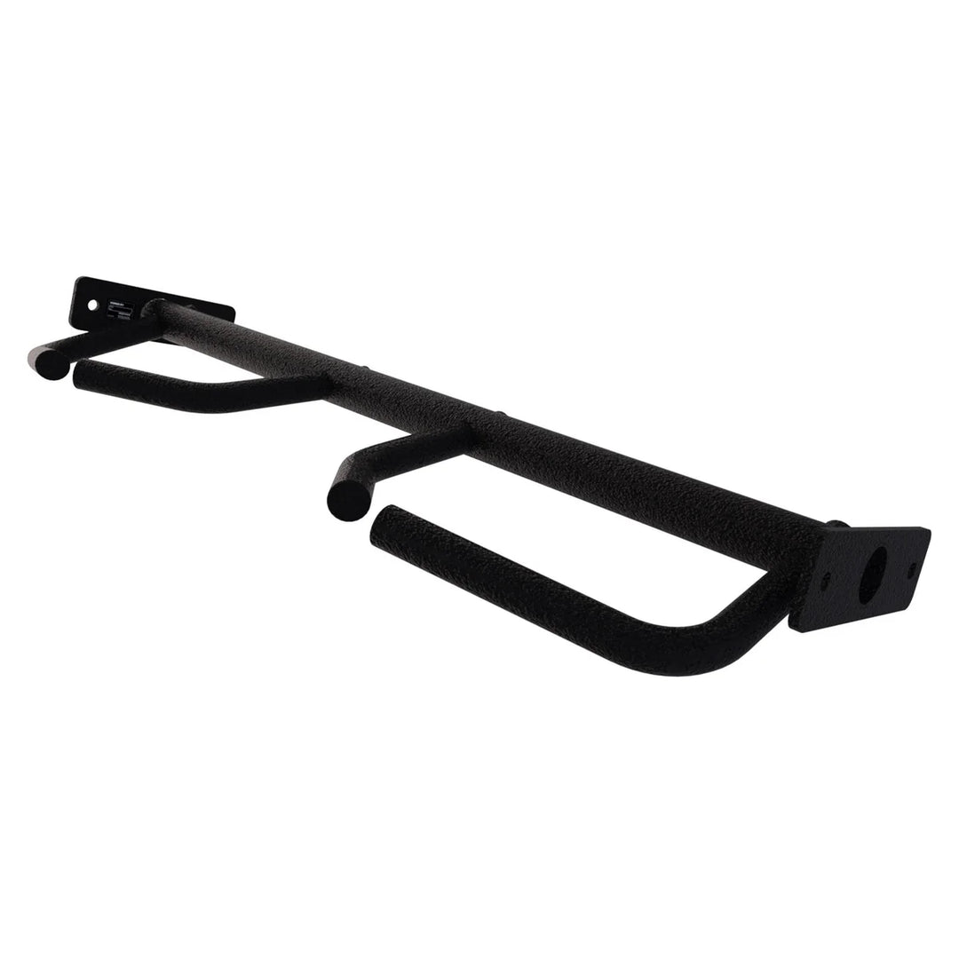 Torque USA X-Create 4 ft multi-grip cross pull-up bar with angled grip handles, straight bar, and mounting brackets.